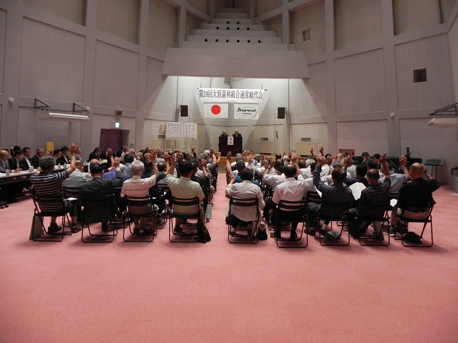 決議のようす